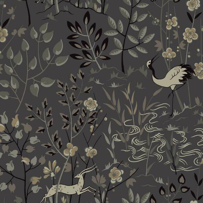 aspen-wallpaper-charcoal-york-wallcoverings-ll4785