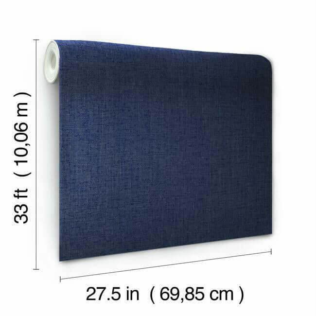 diplomacy-weave-wallpaper-indigo-york-wallcoverings-5870 - York Wallcoverings Wallpaper