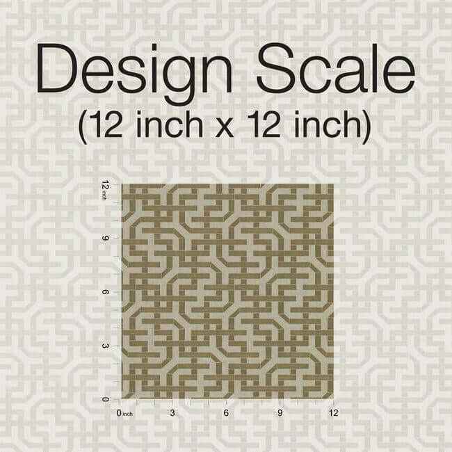 Dynastic Lattice Gold Wallpaper - York Wallcoverings - 5804 - York Wallcoverings Wallpaper