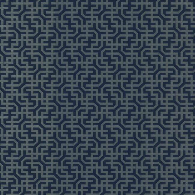 dynastic-lattice-wallpaper-navy-silver-york-wallcoverings-5800
