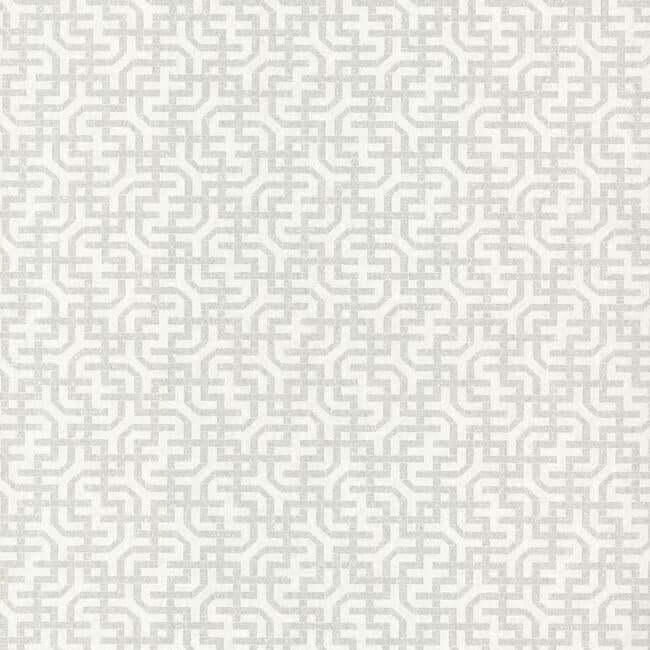 dynastic-lattice-wallpaper-whitesilver-york-wallcoverings-5802 - York Wallcoverings Wallpaper