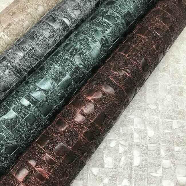 Leather Lux Beige Wallpaper - York Wallcoverings - HO2118 - York Wallcoverings Wallpaper