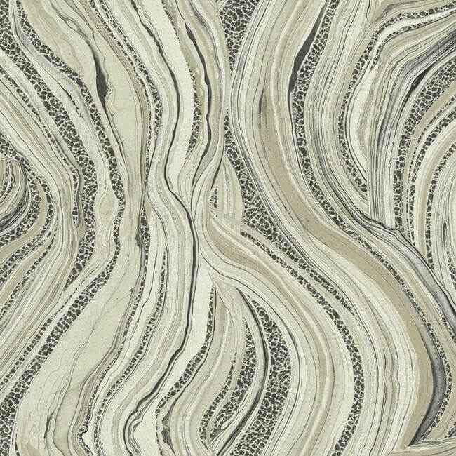 Streaming Cheetah Linen Wallpaper - York Wallcoverings - HO2171