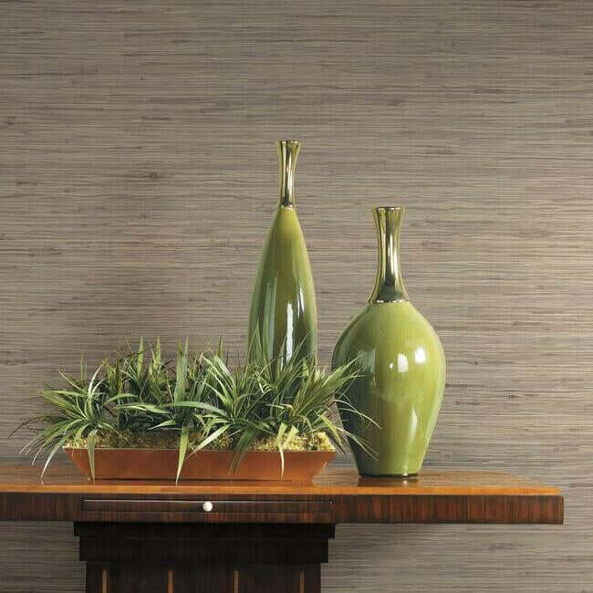 threaded-jute-wallpaper-beige-york-wallcoverings-og0517 - York Wallcoverings Wallpaper