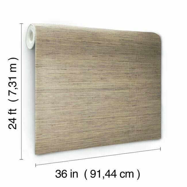 threaded-jute-wallpaper-beige-york-wallcoverings-og0517 - York Wallcoverings Wallpaper