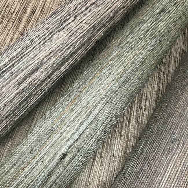 Threaded Jute Brown Wallpaper - York Wallcoverings - OG0516 - York Wallcoverings Wallpaper