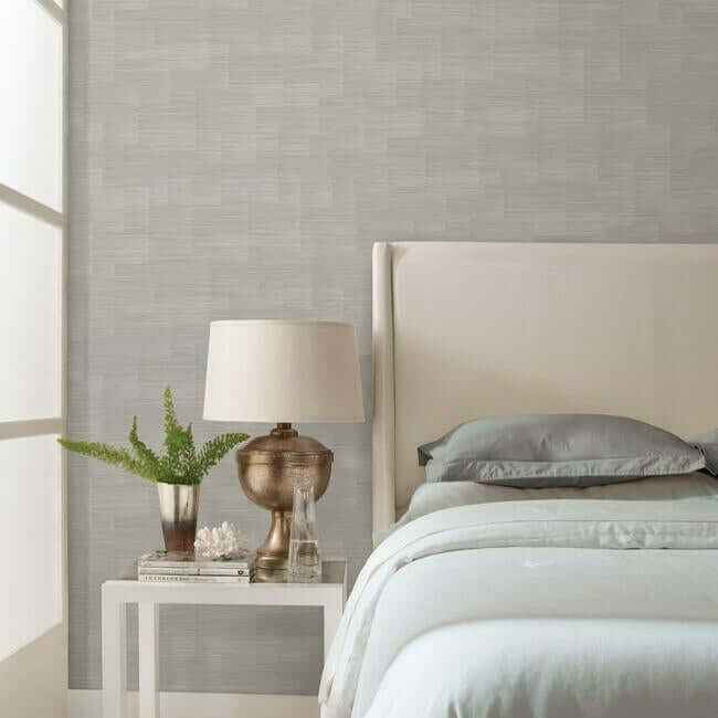 Convergence High Performance Wallpaper Silver Lining - York Wallcoverings - RS1013N - York Wallcoverings Wallpaper