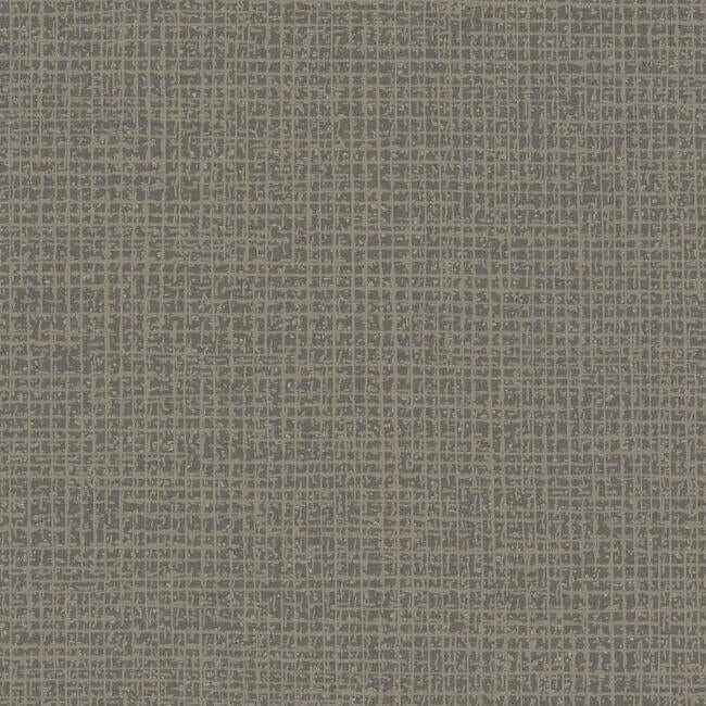 Randing Weave High Performance Wallpaper Graphite - York Wallcoverings - RS1054N