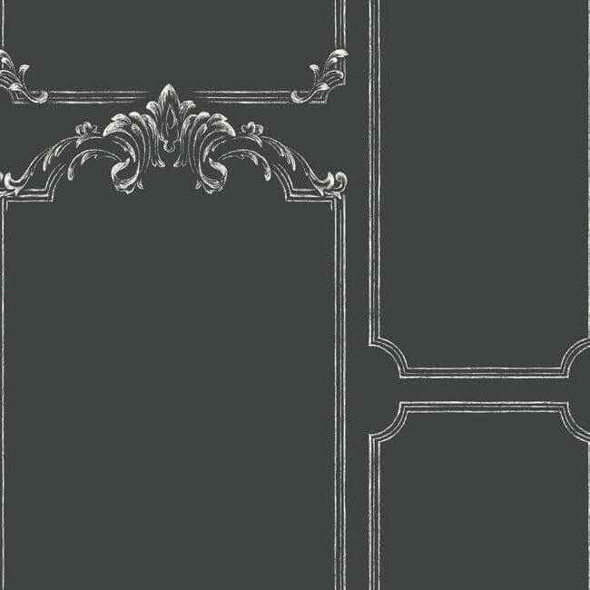 Chalkboard Black & White Wallpaper - York Wallcoverings - MH1532 - York Wallcoverings Wallpaper