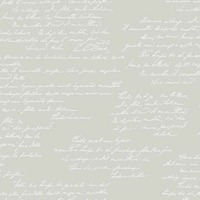 Noteworthy Grey & White Wallpaper - York Wallcoverings - MH1608 - York Wallcoverings Wallpaper