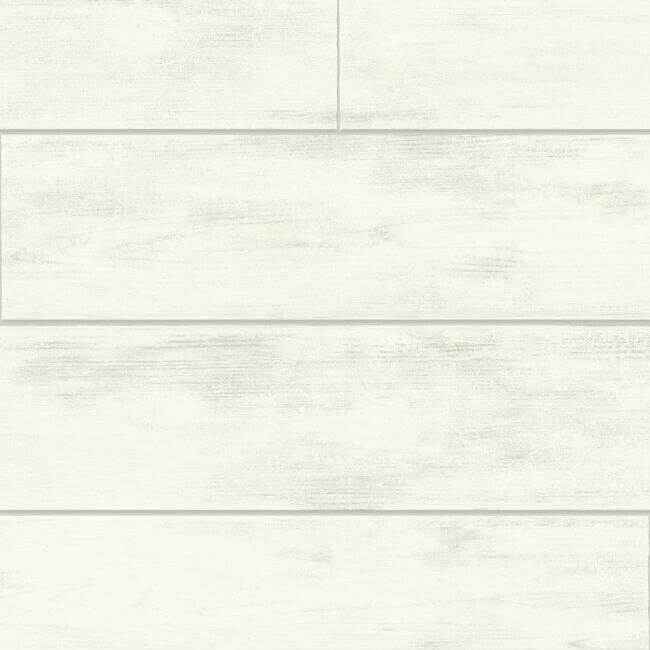 Shiplap White & Grey Wallpaper - York Wallcoverings - MH1560 - York Wallcoverings Wallpaper
