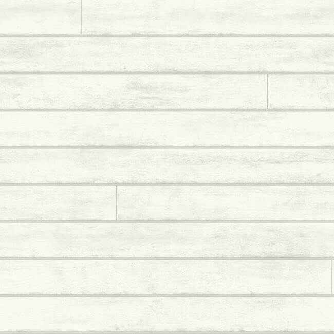 Skinnylap White & Grey Wallpaper - York Wallcoverings - MH1566 - York Wallcoverings Wallpaper