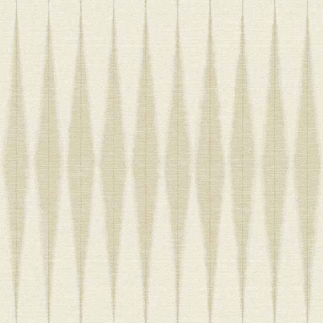 Handloom Beige Wallpaper - York Wallcoverings - ME1543