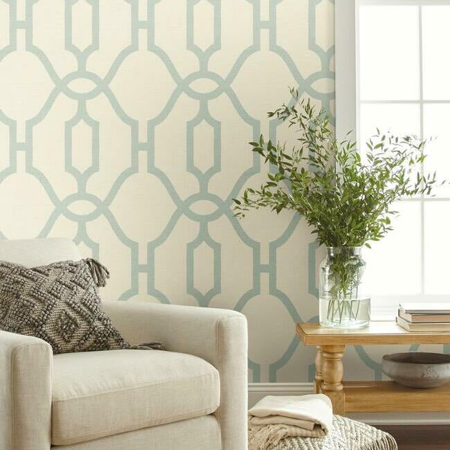woven-trellis-wallpaper-eggshell-blue-york-wallcoverings-me1553