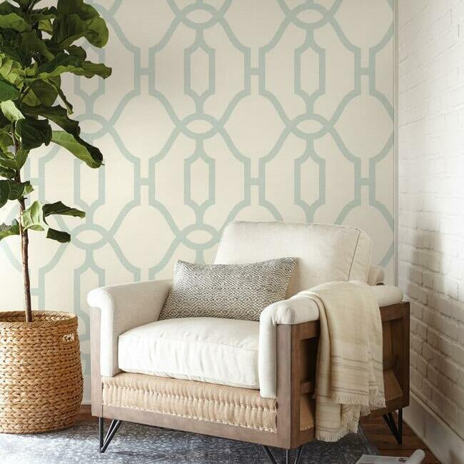 woven-trellis-wallpaper-eggshell-blue-york-wallcoverings-me1553