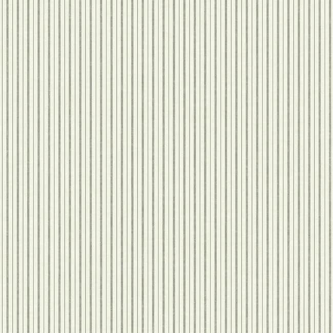 french-ticking-charcoal-black-wallpaper-york-wallcoverings-me1561 - York Wallcoverings Wallpaper