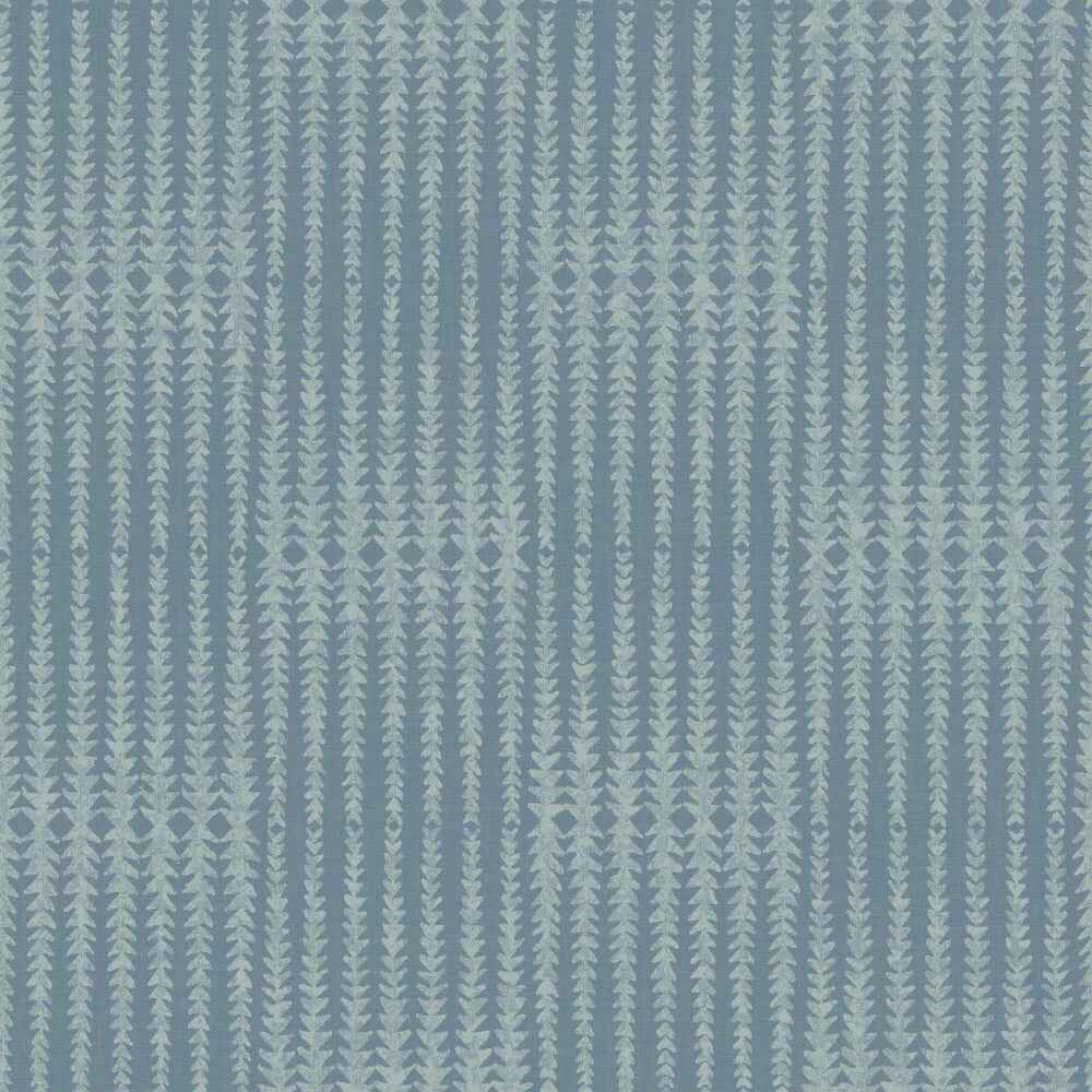 Vantage Point Blue Wallpaper - York Wallcoverings - MK1133