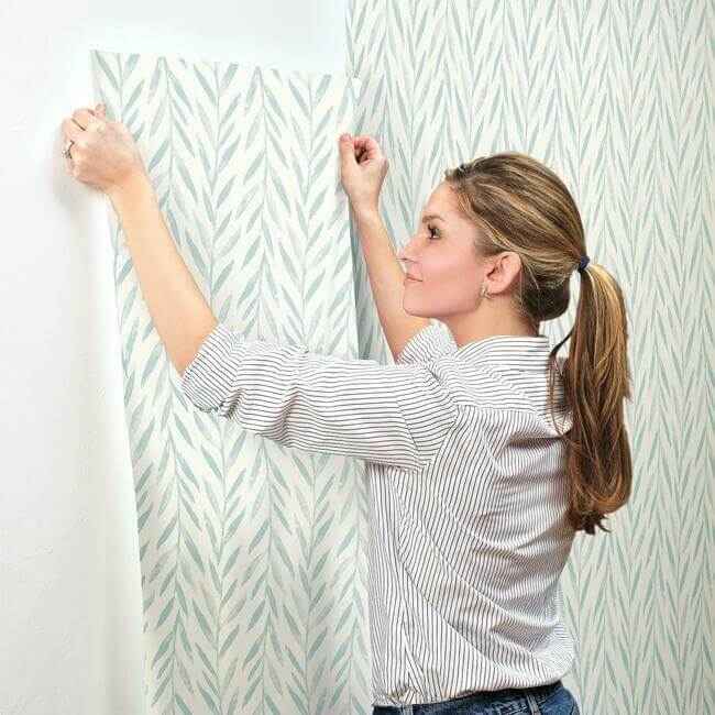 Willow Blue Wallpaper - York Wallcoverings - MK1138 - York Wallcoverings Wallpaper