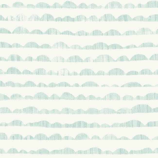 Hill & Horizon Blue Wallpaper - York Wallcoverings - MK1141 - York Wallcoverings Wallpaper
