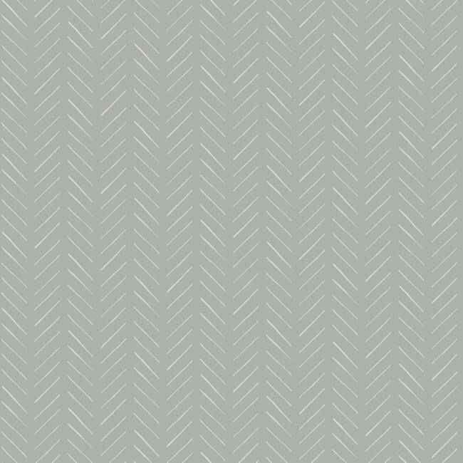 Pick-Up Sticks White Wallpaper - York Wallcoverings - MK1172