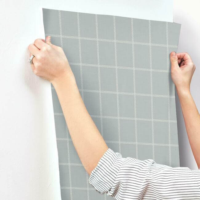 sunday-best-grey-wallpaper-york-wallcoverings-mk1178 - York Wallcoverings Wallpaper