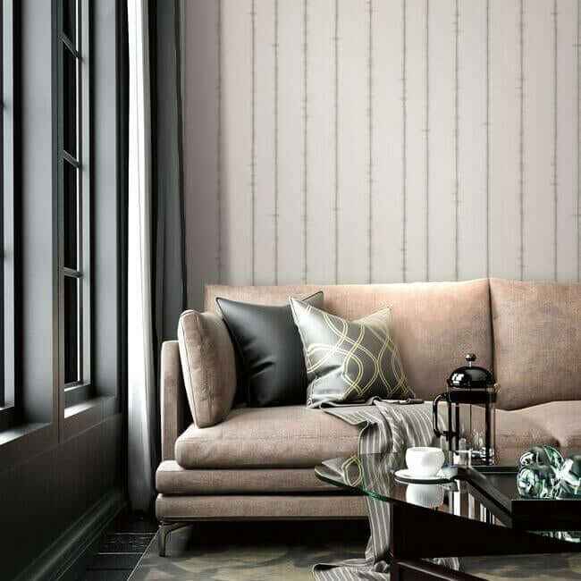 Batik Stripe High Performance Wallpaper Cloud - York Wallcoverings - TD1003 - York Wallcoverings Wallpaper