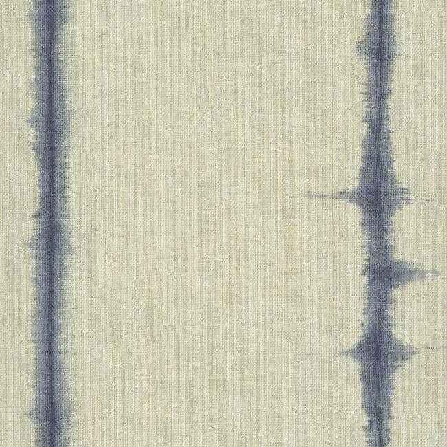 Batik Stripe High Performance Wallpaper Linen - York Wallcoverings - TD1001 - York Wallcoverings Wallpaper
