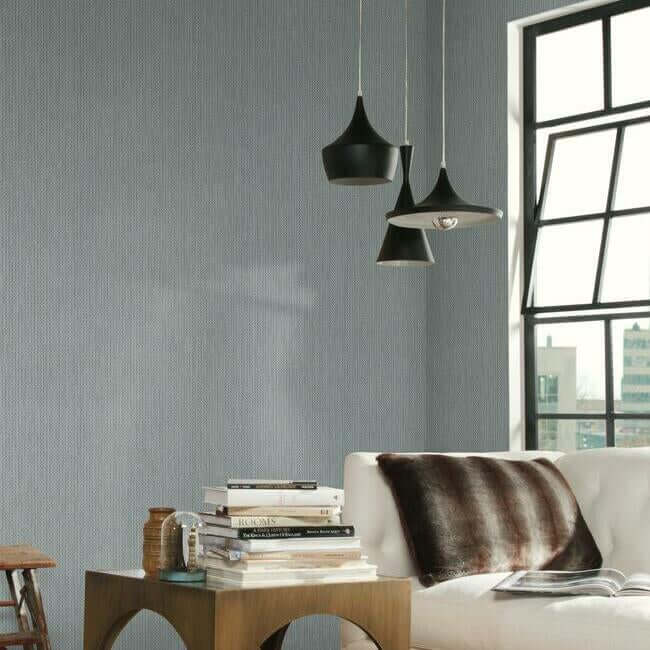 petite-metro-tile-high-performance-wallpaper-silver-york-wallcoverings-td1047n - York Wallcoverings Wallpaper