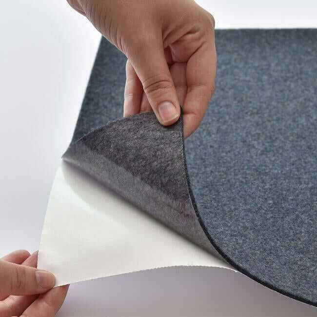 Squares Acoustical Peel Stick Tiles Denim - York Wallcoverings - QWS1004 - York Wallcoverings Wallpaper