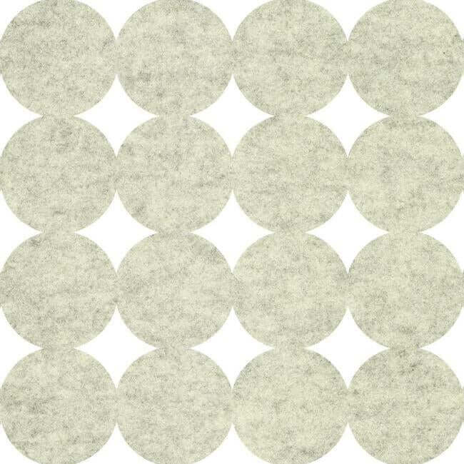 modern-circles-acoustical-peel-stick-tiles-greige-york-wallcoverings-qws1016 - York Wallcoverings Wallpaper