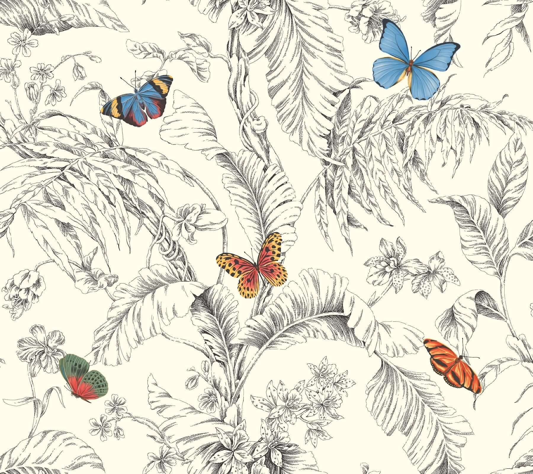 papillon-primary-wallpaper-york-wallcoverings-af2025 - York Wallcoverings Wallpaper