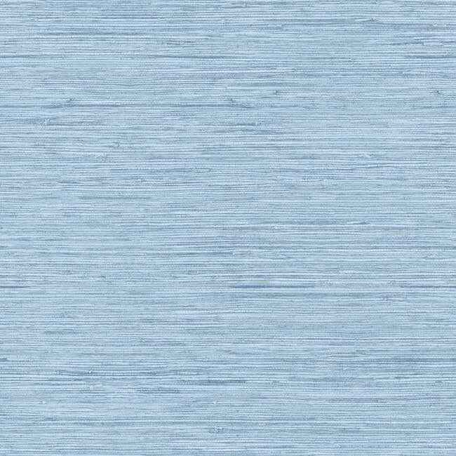 Horizontal Grasscloth Light Blue Wallpaper - York Wallcoverings - WB5504 - York Wallcoverings Wallpaper