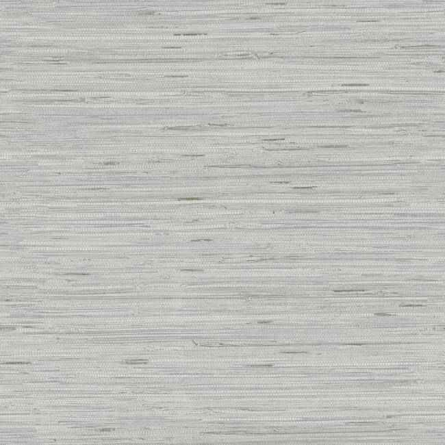 Lustrous Grasscloth Silver Wallpaper - York Wallcoverings - Y6201602 - York Wallcoverings Wallpaper