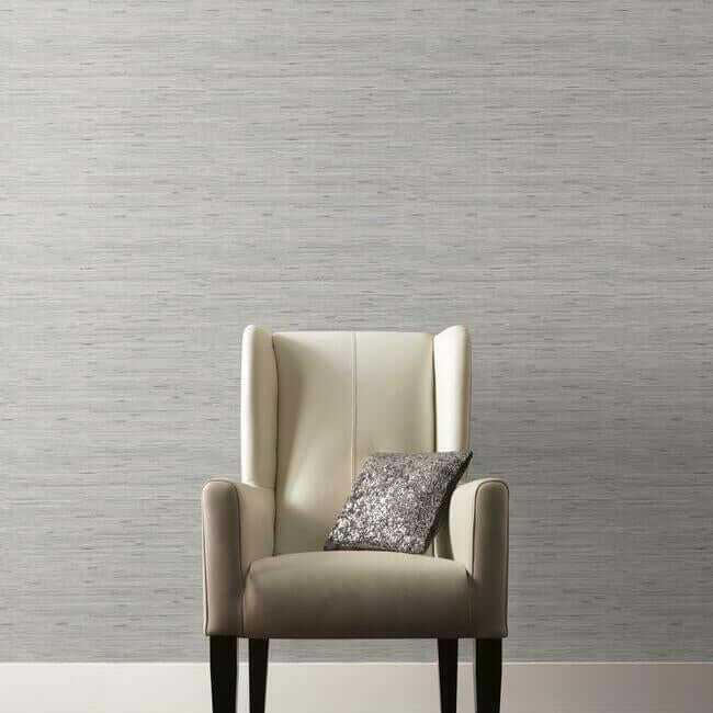 lustrous-grasscloth-silver-wallpaper-york-wallcoverings-y6201602 - York Wallcoverings Wallpaper