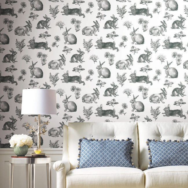 bunny-toile-wallpaper-black-white-york-wallcoverings-at4263