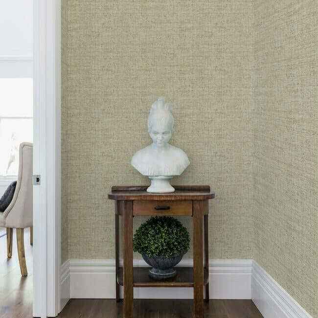 Papyrus Weave Beige Wallpaper - York Wallcoverings - CY1556 - York Wallcoverings Wallpaper