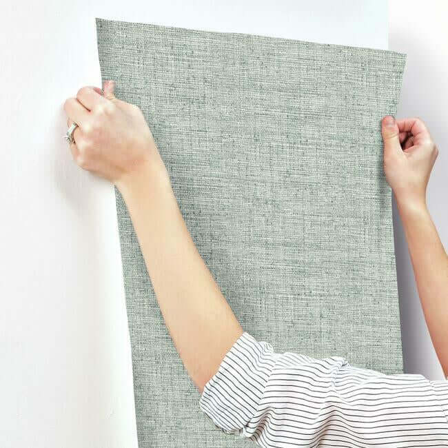 papyrus-weave-blue-wallpaper-york-wallcoverings-cy1560 - York Wallcoverings Wallpaper