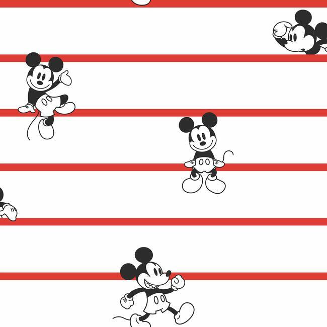 disney-mickey-mouse-stripe-wallpaper-red-york-wallcoverings-di0933