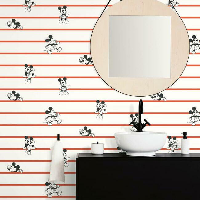 disney-mickey-mouse-stripe-wallpaper-red-york-wallcoverings-di0933