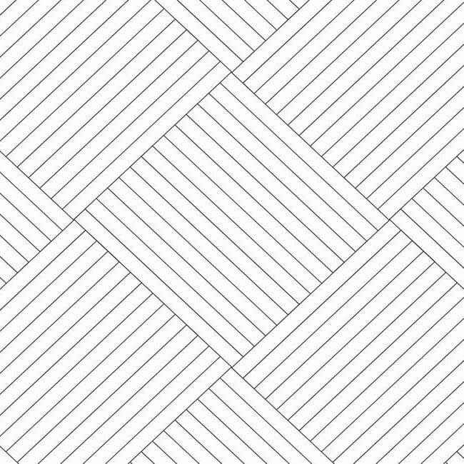 Twisted Tailor White Wallpaper - York Wallcoverings - GM7565 - York Wallcoverings Wallpaper