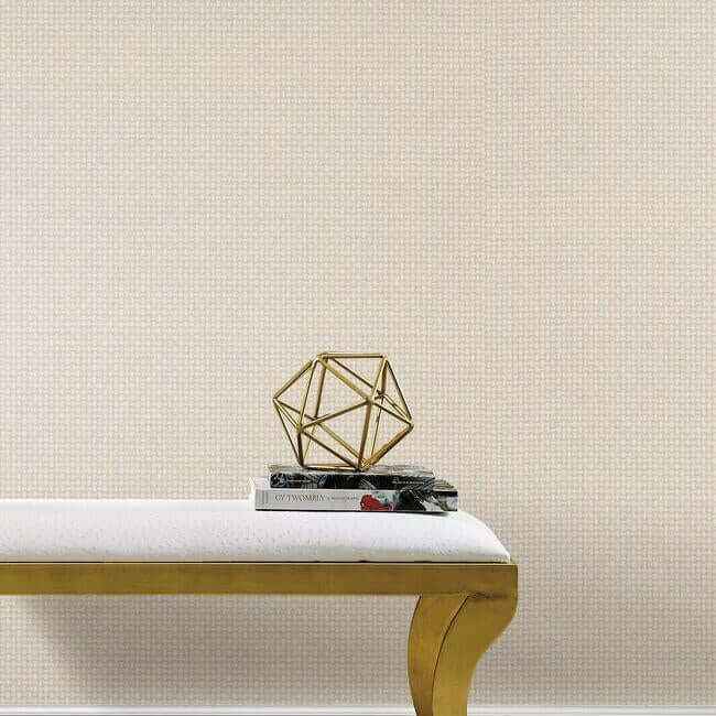 Cottage Basket White Wallpaper - York Wallcoverings - TL1903 - York Wallcoverings Wallpaper