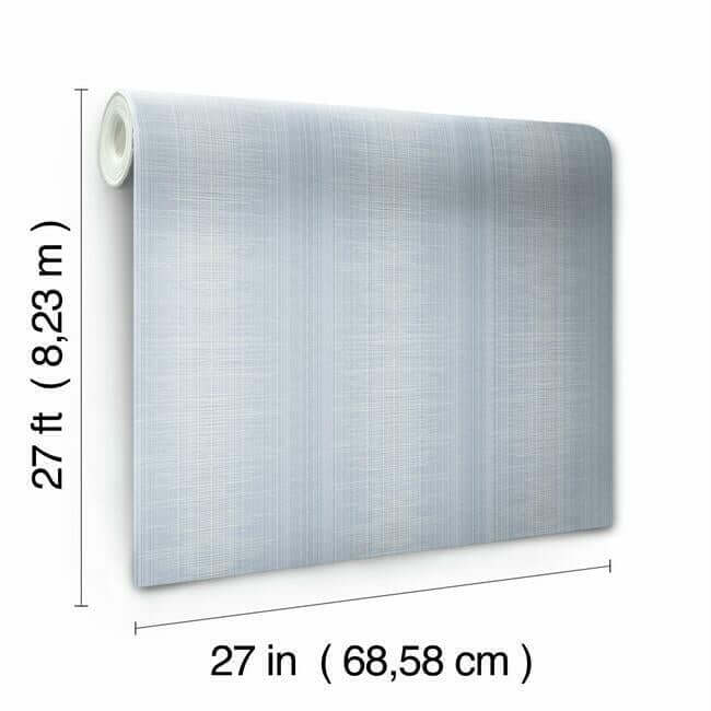 silk-weave-stripe-blue-wallpaper-york-wallcoverings-tl1960 - York Wallcoverings Wallpaper