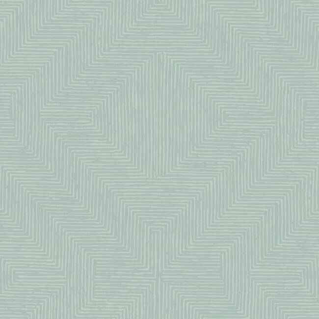 Diamond Channel Green Wallpaper - York Wallcoverings - TL1989 - York Wallcoverings Wallpaper