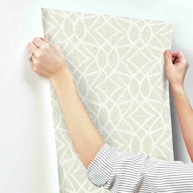 Boxwood Garden Beige Wallpaper - York Wallcoverings - GR5974 - York Wallcoverings Wallpaper