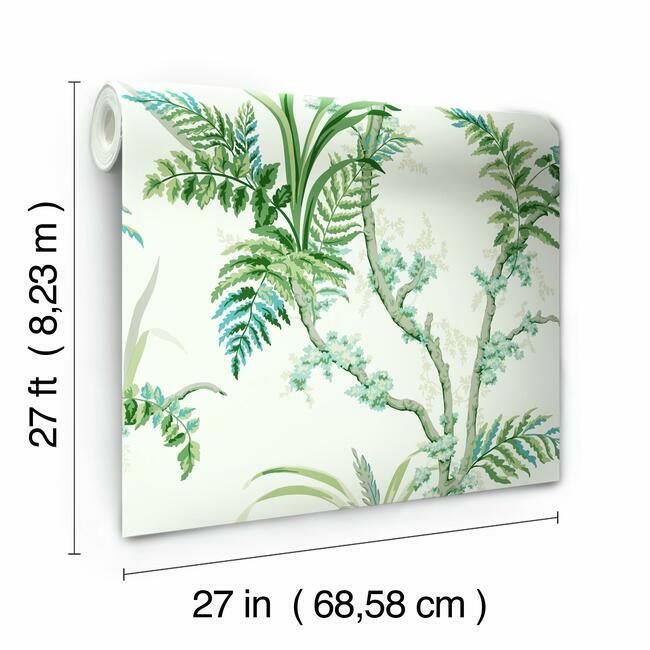enchanted-fern-wallpaper-blue-green-york-wallcoverings-gr5991
