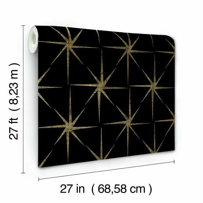 evening-star-wallpaper-black-york-wallcoverings-gr5941