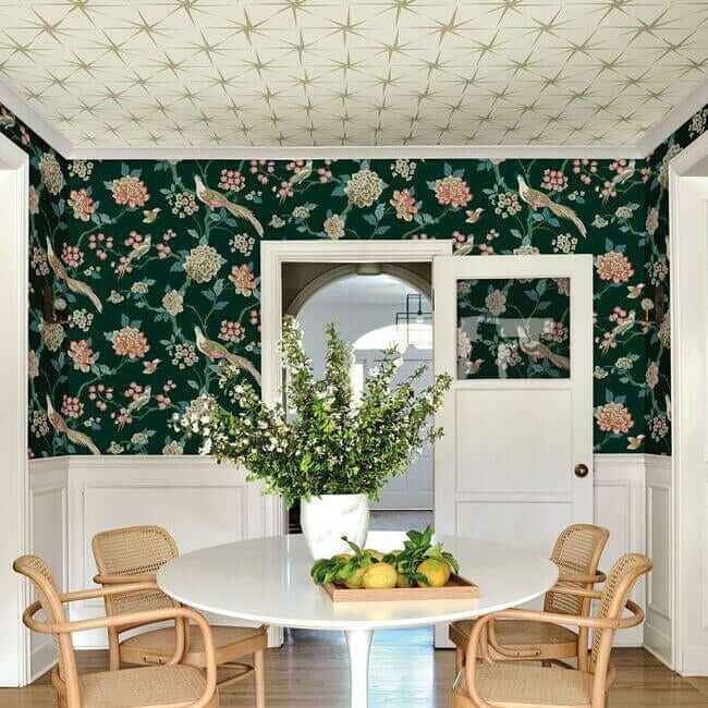 Evening Star Cream Wallpaper - York Wallcoverings - GR5944 - York Wallcoverings Wallpaper