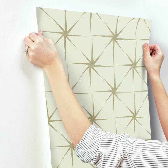 Evening Star Cream Wallpaper - York Wallcoverings - GR5944 - York Wallcoverings Wallpaper
