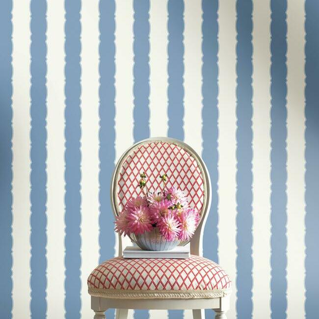 scalloped-stripe-wallpaper-blue-york-wallcoverings-gr6012