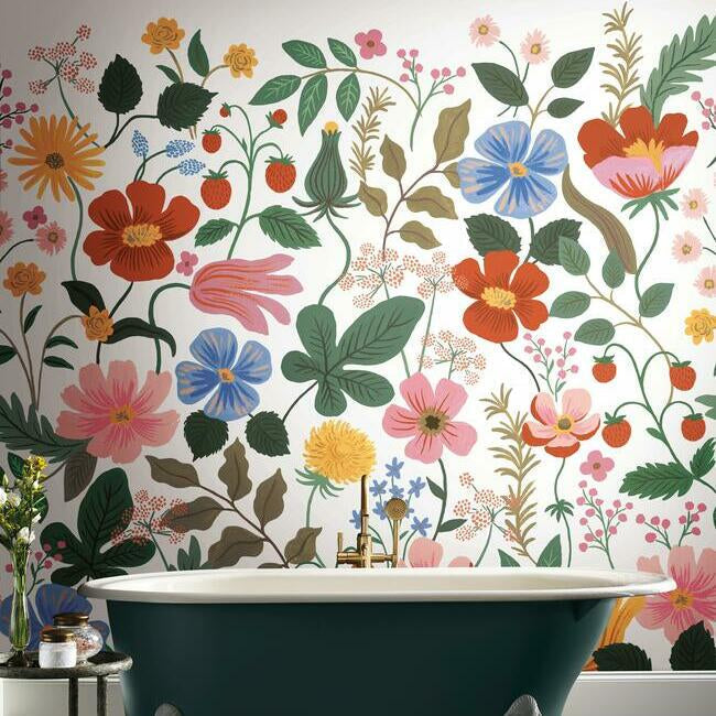 strawberry-fields-premium-peel-and-stick-wall-mural-garden-multi-york-wallcoverings-psw1334m